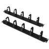 BISupply Cable Management Under Desk Wire Tray - 2pk Cord Organizer Desk Cable Management Cord Holder for Appliances view 1
