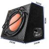 10-Inch Dual-Speaker Subwoofer, 12V High-Power Modified Car Subwoofer, Super Bass Trunk Dedicated Audio, Strong Versatility and Suitable for 99% of Models. view 4