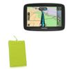 BoxWave Case Compatible with Tomtom VIA 1625TM - Velvet Pouch, Soft Velour Fabric Bag Sleeve with Drawstring - Olive Green view 1