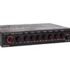 Crunch CREQ7B 7-Band Car Audio Parametric Equalizer with 9-Volt Line Driver, Subwoofer Control, and Dual Aux Inputs, DIN ISO Mount view 1