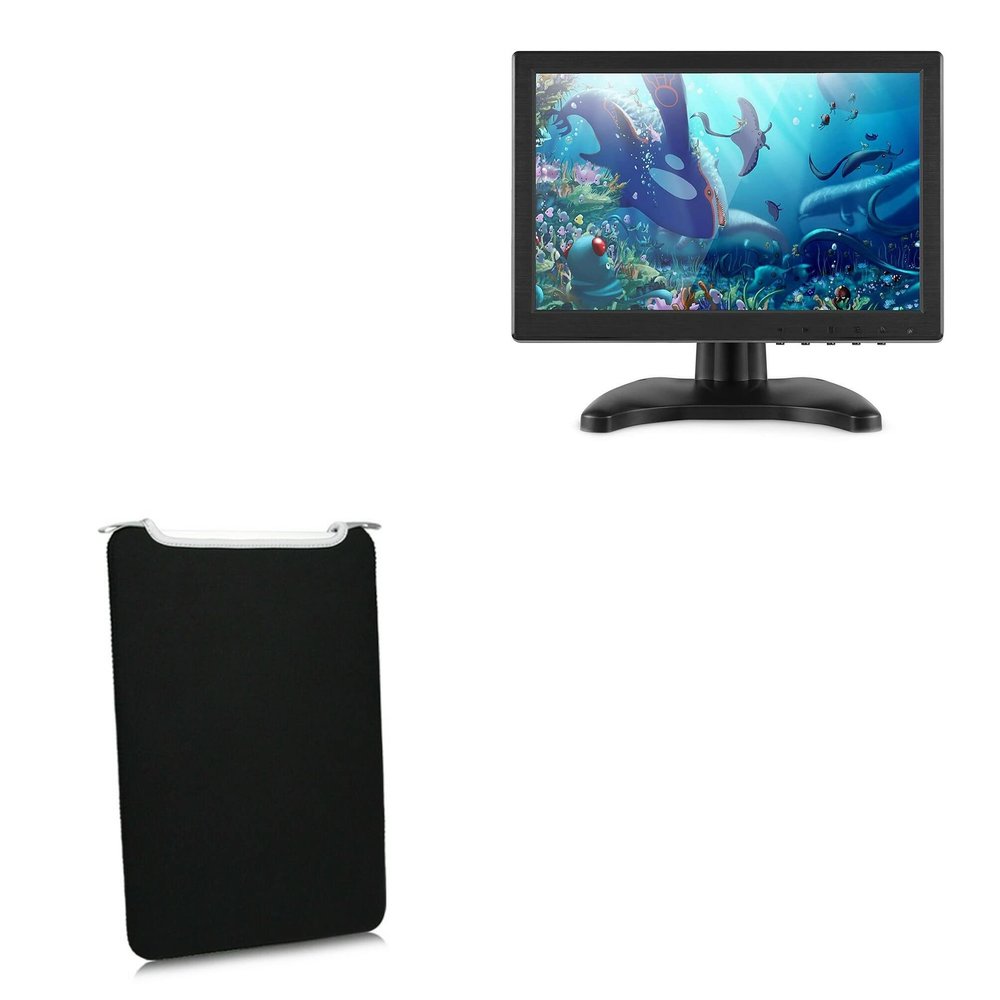 BoxWave Case Compatible with TOGUARD WR952 - SlipSuit, Soft Slim Neoprene Pouch Protective Case Cover - Jet Black