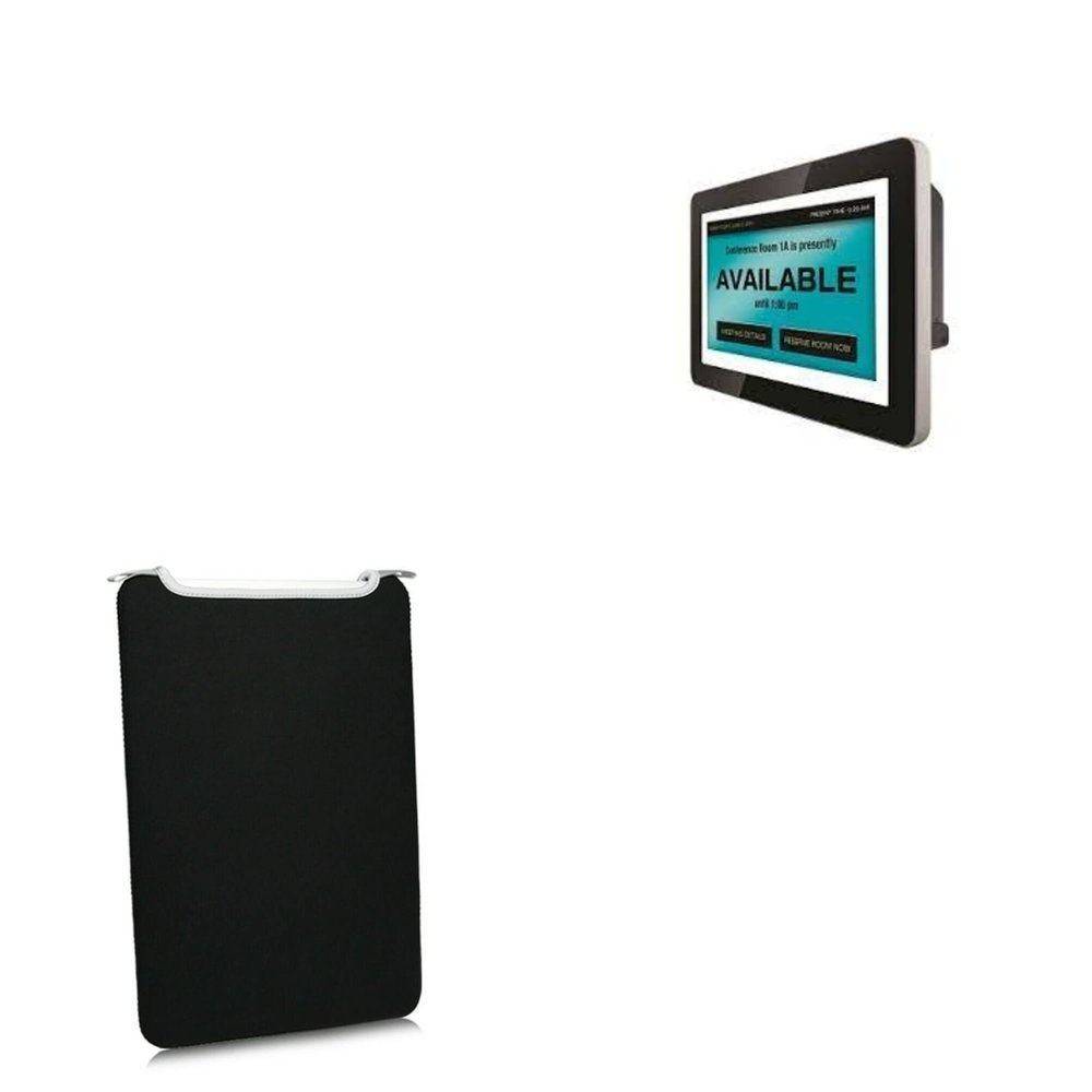 BoxWave Case Compatible with AIS IPW10IB3S-H2-POE-PCT - SlipSuit, Soft Slim Neoprene Pouch Protective Case Cover - Jet Black