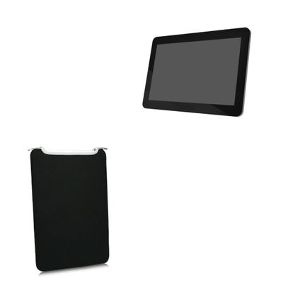 BoxWave Case Compatible with Mimo MCT-10QDS - SlipSuit, Soft Slim Neoprene Pouch Protective Case Cover - Jet Black