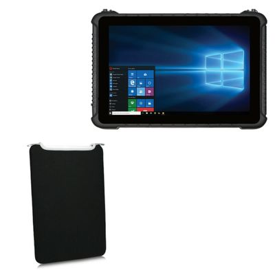 BoxWave Case Compatible with Conker NS10 - SlipSuit, Soft Slim Neoprene Pouch Protective Case Cover - Jet Black