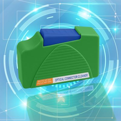 fyboptwu Fiber Cleaner Box for FC/SC/LC/ST, 500+ Cleans, 1pc
