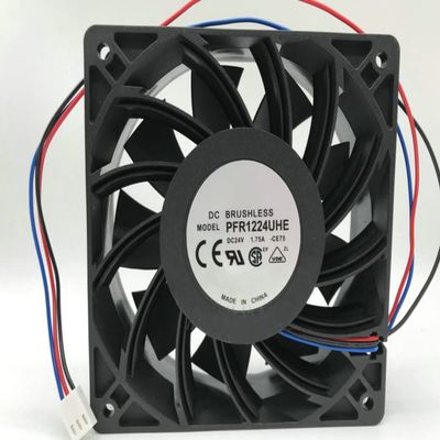 for PFR1224UHE-CE75 24V 1.75A 120X120X38MM 3-Wire Cooling Fan