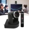 20X Optical Zoom 4K Camera,60FPS PTZ Camera 1080P 60FPS Video Camera,for Live Broadcasting Online Teaching,for Conference Churches Events(Black) view 4