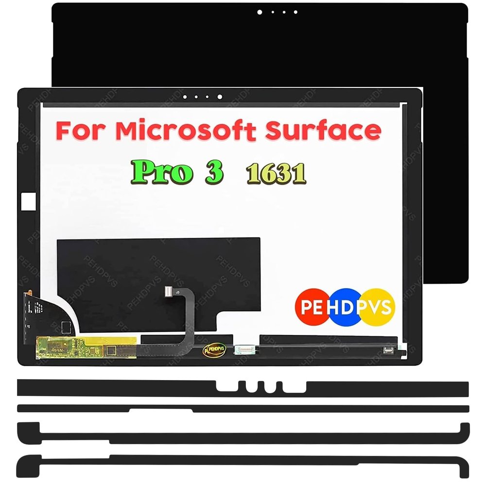 for Microsoft Surface Pro 3 1631 (2014) Screen Replacement for Surface Pro 3 LCD Display LTL120QL01-003 Digitizer TOM12H20 2160x1440 12.0 inch LED Display Touch Screen Digitizer Assembly