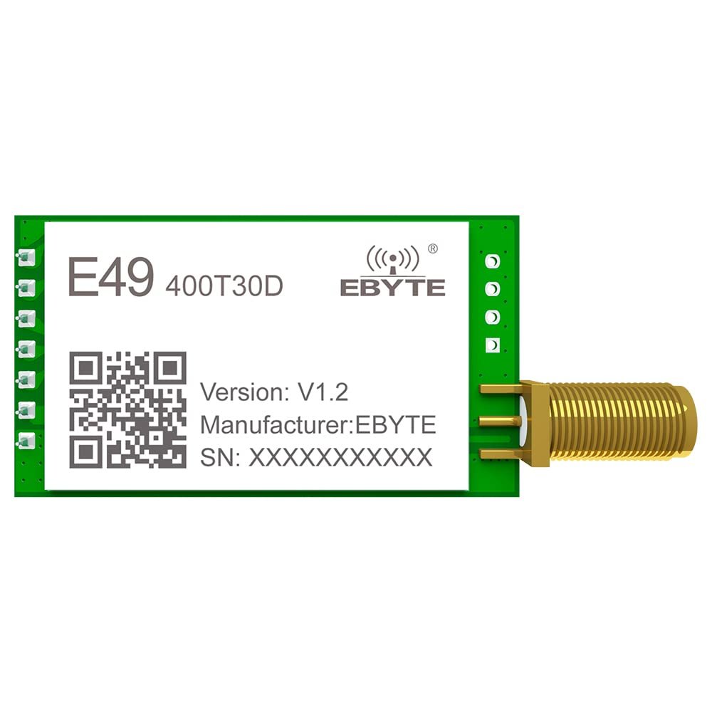 433MHz Wireless Data Transmission RF Module E49-400T30D 30dbm 5.6KM Low Power Narrowband Transmission Antenna Interface IPEX/Stamp Hole