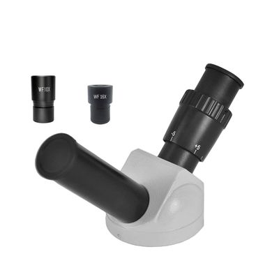Lab Microscope Slides Metal Biological Microscope Head W/ WF10X WF16X Eyepiece Monocular Binocular Trinocular Microscope Microscope Parts (Color : Teaching B)