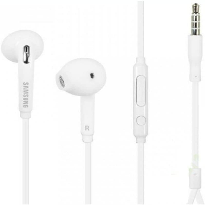 Wired 3.5mm Headphone with Microphone for Samsung Galaxy J6+ Compatible with Samsung EO-EG920LW Headset (1 Pack)