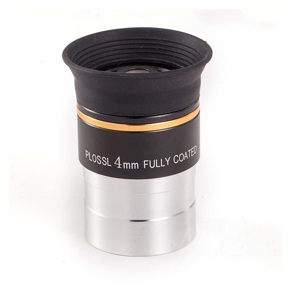 Microscope Accessories Kit 1.25" Wide Angle 62 Degree Lens 4mm Aspheric Eyepiece for Astronomy Monocular Telescope Eyepiece Microscope Slides