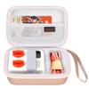 Canboc Carrying Case Compatible with Yoto Mini (2024 Edition) Kids Bluetooth Travel Audio & Music Player, Mesh Pocket fit Audiobook Cards, Kids Music Player Storage Bag, Rose Gold (Case Only) view 1