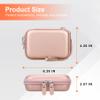 Canboc Carrying Case Compatible with Yoto Mini (2024 Edition) Kids Bluetooth Travel Audio & Music Player, Mesh Pocket fit Audiobook Cards, Kids Music Player Storage Bag, Rose Gold (Case Only) view 4