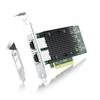 10Gb Copper Network Bundle: Versatile Pack of 2 SFP+ to RJ45 Transceiver and PCI-E NIC for Intel X540-T2 view 2