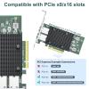 10Gb Copper Network Bundle: Versatile Pack of 2 SFP+ to RJ45 Transceiver and PCI-E NIC for Intel X540-T2 view 4