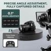 Flyrivergo Photography Turntable 13.7inch/110lb, Motorized Rotating Display Stand with Remote Control, 360 Degree Large Display Turntable for Photography, Video, Model, Cake, 3D Images view 3