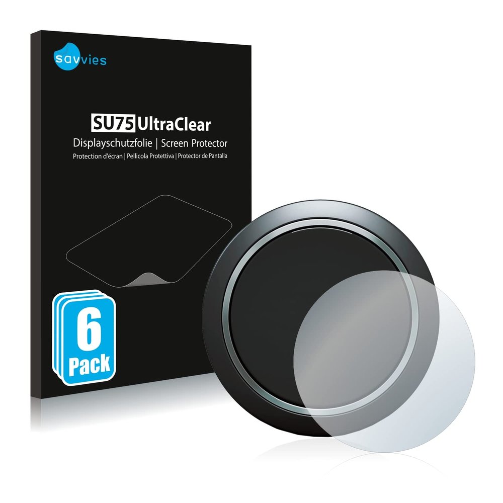 savvies Screen Protector Compatible with OOONO CO-Driver NO1 Protection Film Clear 6-Pack