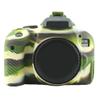 Camera Soft Silicone Case Bag Camouflage Green Rubber Armor Skin Body Cover Protector for Canon EOS 800D DSLR Camera view 1