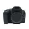 Camera Case Black Soft Silicone Anti-Skid Texture Armor Skin Body Cover Protector for Canon EOS 850D digital SLR camera view 1