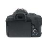 Camera Case Black Soft Silicone Anti-Skid Texture Armor Skin Body Cover Protector for Canon EOS 850D digital SLR camera view 2