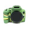Camera Case Camouflage Green Soft Silicone Anti-Skid Texture Armor Skin Body Cover Protector for Canon EOS 850D digital SLR camera view 1