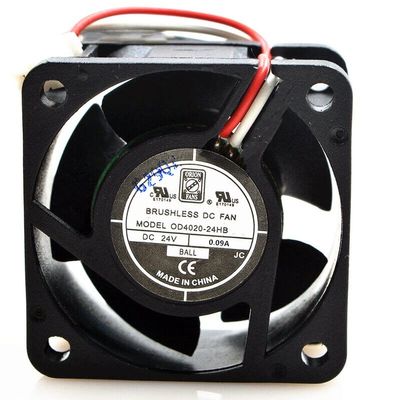 OD4020-24HB DC Fan OD4020-24HB 24V 0.09A 4CM 2-Wire Fan