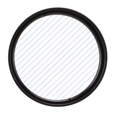 52mm/55mm/58mm Blue Streak Filter,Special Effects Lens Filter Anamorphic Optical Glass with Aluminum Alloy Frame, for, for, for, for, etc (52mm/2.0in)