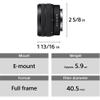 Sony FE 28-60mm f/4-5.6 Lens (SEL2860) + Filter Kit + Lens Cap Keeper + Cleaning Kit + More (Renewed) view 4