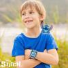 Disney Stitch Kids Smart Watch with 10 Customizable Faces, Camera, Voice Recorder, Calculator, and Step Counter  Touchscreen Interactive Watch for Kids  Blue Silicone Strap view 3