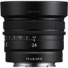 Sony FE 24mm f/2.8 G Lens (SEL24F28G) + Filter Kit + Lens Cap Keeper + Cleaning Kit + More (Renewed) view 4