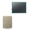 BoxWave Case Compatible with Advantech IDK-2110 - Velvet Pouch Stand, Velour Slip Sleeve Built-in Foldable Kickstand - Tan view 1