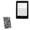 BoxWave Case Compatible with Amazon Kindle Paperwhite (2nd Gen 2013) - Zebra Plush SlipSuit, Animal Print Padded Soft Sleeve view 1