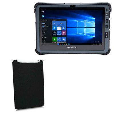 BoxWave Case Compatible with Durabook Americas R11L - SlipSuit, Soft Slim Neoprene Pouch Protective Case Cover - Jet Black