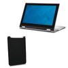 BoxWave Case Compatible with Dell Inspiron 11 3000 - SlipSuit, Soft Slim Neoprene Pouch Protective Case Cover - Jet Black view 1
