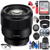 Sony FE 85mm f/1.8 Lens (SEL85F18/2) + Filter Kit + Backpack + 64GB Card + Card Reader + Flex Tripod + Memory Wallet + Lens Cap Keeper + Cleaning Kit + Hand Strap + More (Renewed) view 1