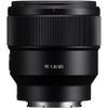 Sony FE 85mm f/1.8 Lens (SEL85F18/2) + Filter Kit + Backpack + 64GB Card + Card Reader + Flex Tripod + Memory Wallet + Lens Cap Keeper + Cleaning Kit + Hand Strap + More (Renewed) view 3