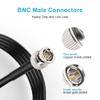 XRDS HD-SDI Cable 100FT & 75 Ohm BNC Male to BNC Male Video Coaxial Cable for CCTV System view 2