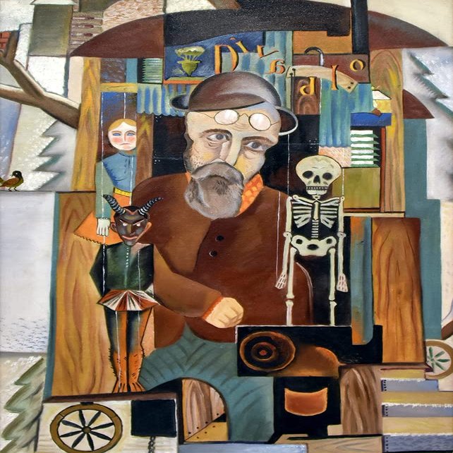 Jindich tyrsk : Puppeteer : 1921 : Archival Quality Art Print