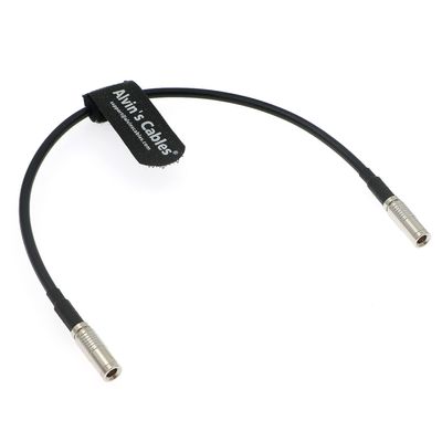Alvins Cables Timecode Cable for Canon R5C Camera from Atomos Ultrasync One Straight DIN to DIN Time Code Cable 30cm|12inches