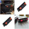 SING F LTD 10PCS 4 Pin Speaker Terminal Block Amplifier Spring Jointing Clamp Test Clip Stereo Speaker Strip Shape Push Release Connector Plate 4 Position view 3