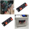 SING F LTD 10PCS 4 Pin Speaker Terminal Block Amplifier Spring Jointing Clamp Test Clip Stereo Speaker Strip Shape Push Release Connector Plate 4 Position view 4