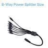Ddkxndb 8-Plug Splitter 8-Way Cord for Boss PCS-20A Parallel Power Distribution Cable with 8 Connectors Fit Effects Pedals TU2, NS2 view 4
