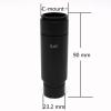 Microscope Accessories Kit 0.3X/0.4X/0.5X Adapter Lens Industrial Camera Digital Eyepiece Microscope Slides (Warna : 0.4X-C-Mount) view 2