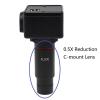 Microscope Accessories Kit 0.3X/0.4X/0.5X Adapter Lens Industrial Camera Digital Eyepiece Microscope Slides (Warna : 0.4X-C-Mount) view 4
