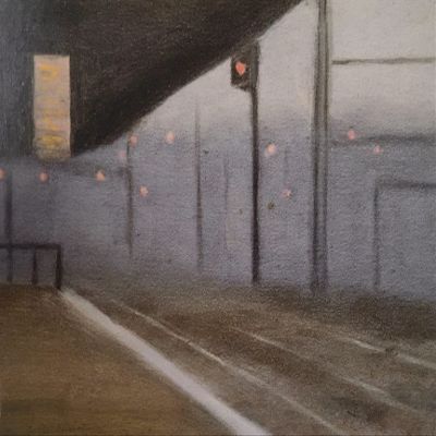 Clarice Beckett : Princes Bridge Station : Archival Quality Art Print