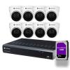 Camius 8 Channel PoE NVR System with 8 x 2K Dome Cameras, 3TB HDD, AI Human/Vehicle Detection, Smart Alerts, Night Vision, Audio, Remote Access  Home & Business Security view 1