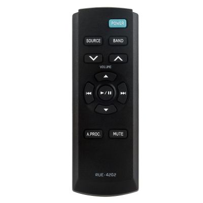 RUE-4202 Replace Remote Control fit for Alpine Car Stereo CDE-HD137BT CDE-HD138BT CDE-HD148BT CDE-164BT CDE141 UTE93DAB CDE-190R IVA-D300R CDE-177BT CDE-178BT CDE 123R CDE-133BT CDA-117E 68-14470Z51-A