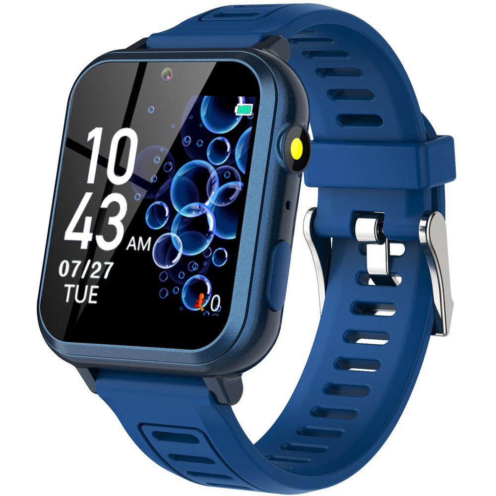 Sedzofan Smart Watch for Kids with 24 Puzzle Games HD Touch Screen Camera Video Music Player Pedometer Alarm Clock Flashlight 12/24 hr Kids Watches Gift for 4-12 Year Old Boys Girls Toys for Kid