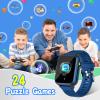 Sedzofan Smart Watch for Kids with 24 Puzzle Games HD Touch Screen Camera Video Music Player Pedometer Alarm Clock Flashlight 12/24 hr Kids Watches Gift for 4-12 Year Old Boys Girls Toys for Kid view 3